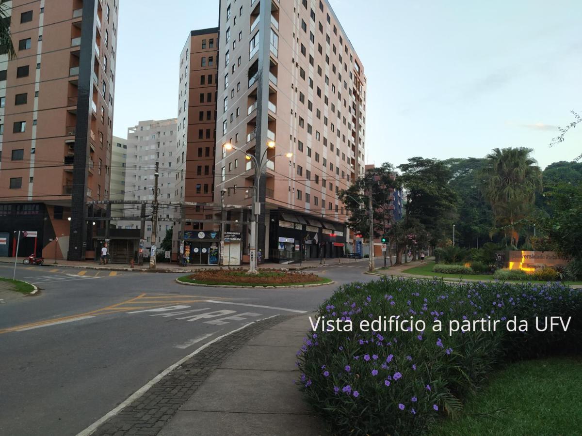 Apartamento quarto e sala em frente UFV WI-FI Apê Completo, número de hóspedes deve ser selecionado Viçosa Exterior foto